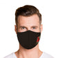 Washable Face Mask With Adjustable Ear Loops & Nose Wire - 3 Layers, Made In Usa (Rose Embroidery)
