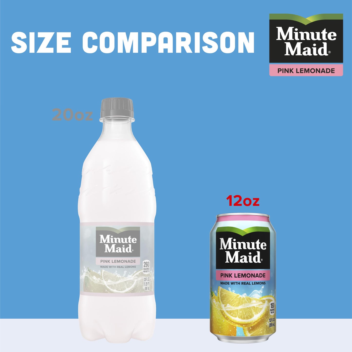 Minute Maid Pink Lemonade, 12 Fl Oz (pack of 12)