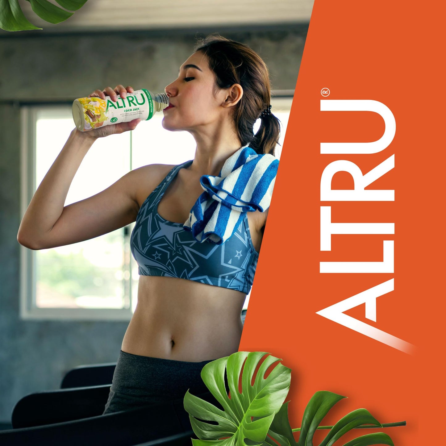Altru Tropical Fruit Flavored Water With Patented Antioxidant & Electrolyte Blend With Glutathione, 12 Pack (16 Oz Bottles), Ket
