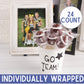 Football Lollipops  Individually Wrapped Sports Suckers  Fruit Flavored  Team Party Favors  24 Count Box  10.16 Ounces