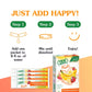 TRUE LEMON Strawberry Banana Kids Drink Mix (10 Packets) - No Preservatives or Artificial Flavors - Low Sugar Hydration Powder f