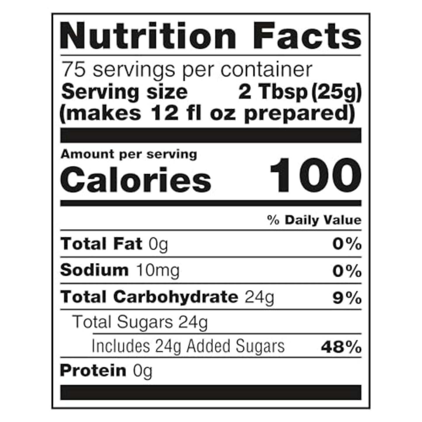 Lipton Iced Tea Mix, Sweetened, Makes 28 Quarts, Pack of 2, Glass