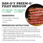 Dan-Os Preem-O Seasoning, Meat Seasoning for Steak, Ribs, Chicken, 3.4 oz, Sugar Free, Zero Calorie