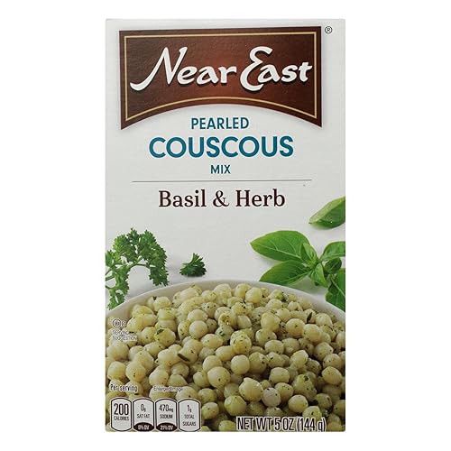 Near East Basil And Herb Pearled Couscous Mix, 5 Ounce - 12 Per Case.