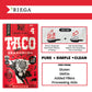 Riega Organic Taco Seasoning, Perfect Tex Mex Spice Mix For Taco Tuesday And Chili 0.9 Ounce (Pack Of 8)