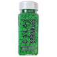 Sentovac St Patricks Confetti Sprinkles Edible Green Sprinkle For Cake Decorating Sugar Candy Cookie Cupcake Topper Baking Decor