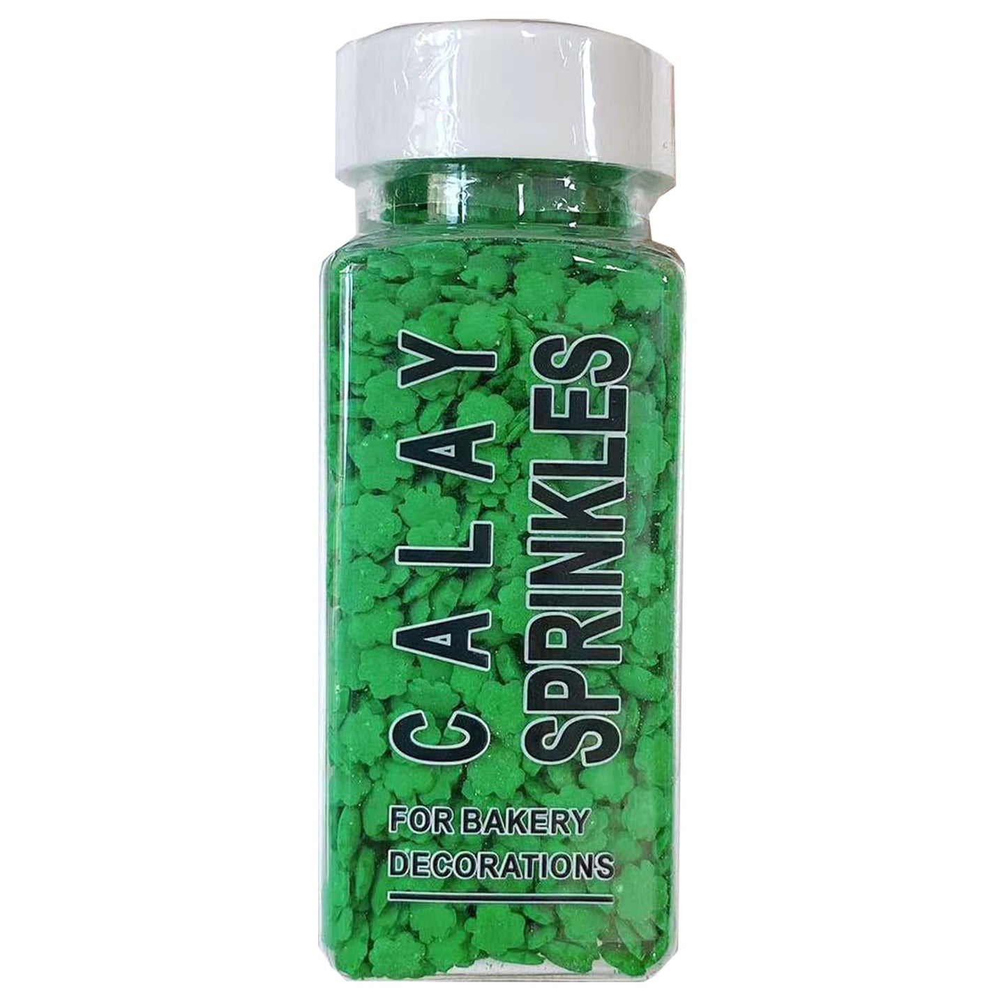 Sentovac St Patricks Confetti Sprinkles Edible Green Sprinkle For Cake Decorating Sugar Candy Cookie Cupcake Topper Baking Decor
