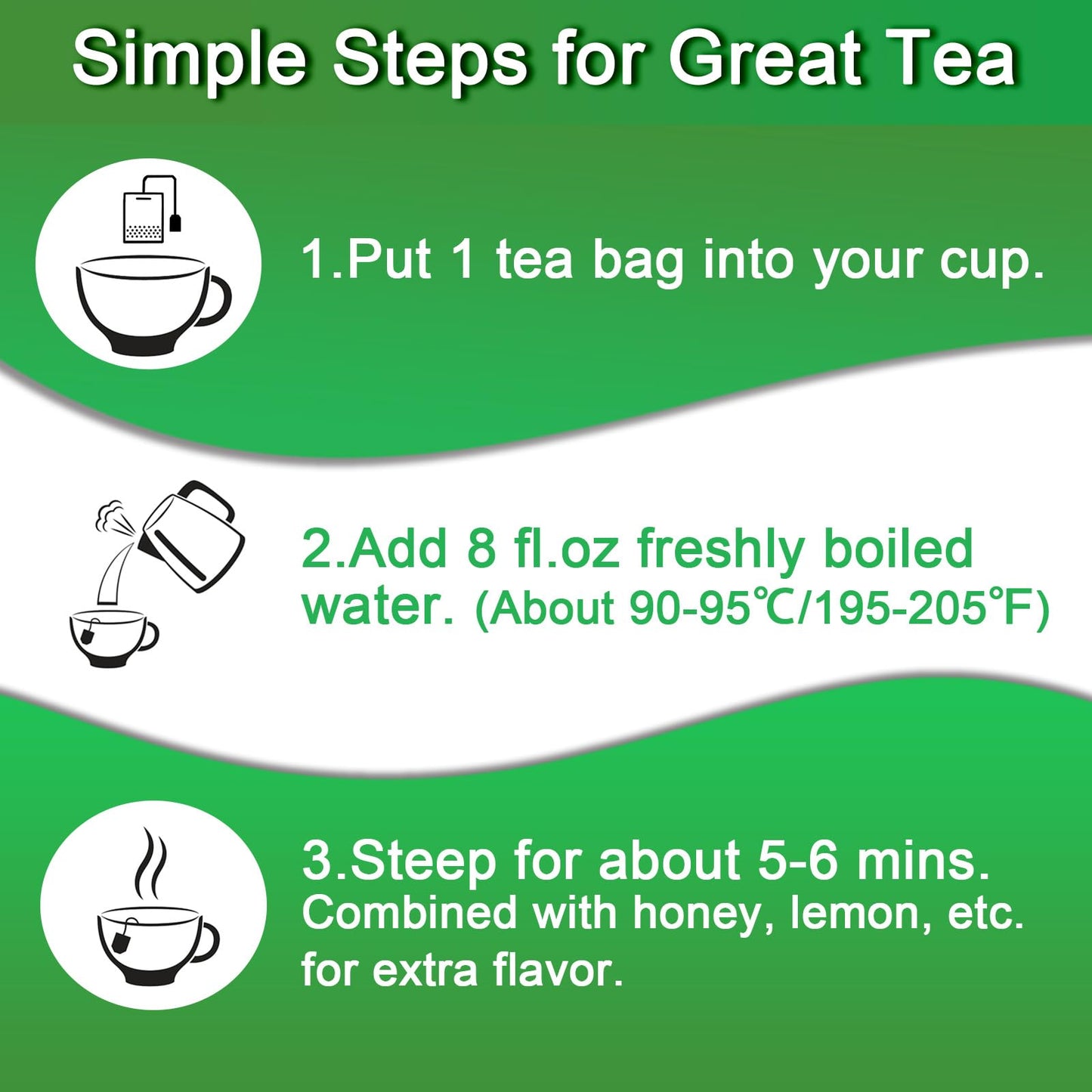 FullChea Thyme Tea Bags - Premium Non-GMO, Caffeine-Free, 40 Count