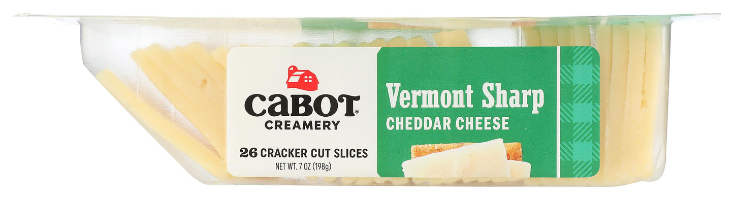 CABOT VERMONT Sharp White Cheddar Cracker Cuts, 7 OZ