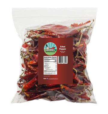 Dried Arbol Pepper (Chile De Arbol) WT: 4 Oz, 8 Oz, 1 Lb, 2 Lbs, 5 Lbs, and 10 Lbs! (4 OZ)