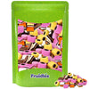 Fruidles English Style Allsorts Licorice Allsorts Gummies, Non-GMO (Half-Pound)