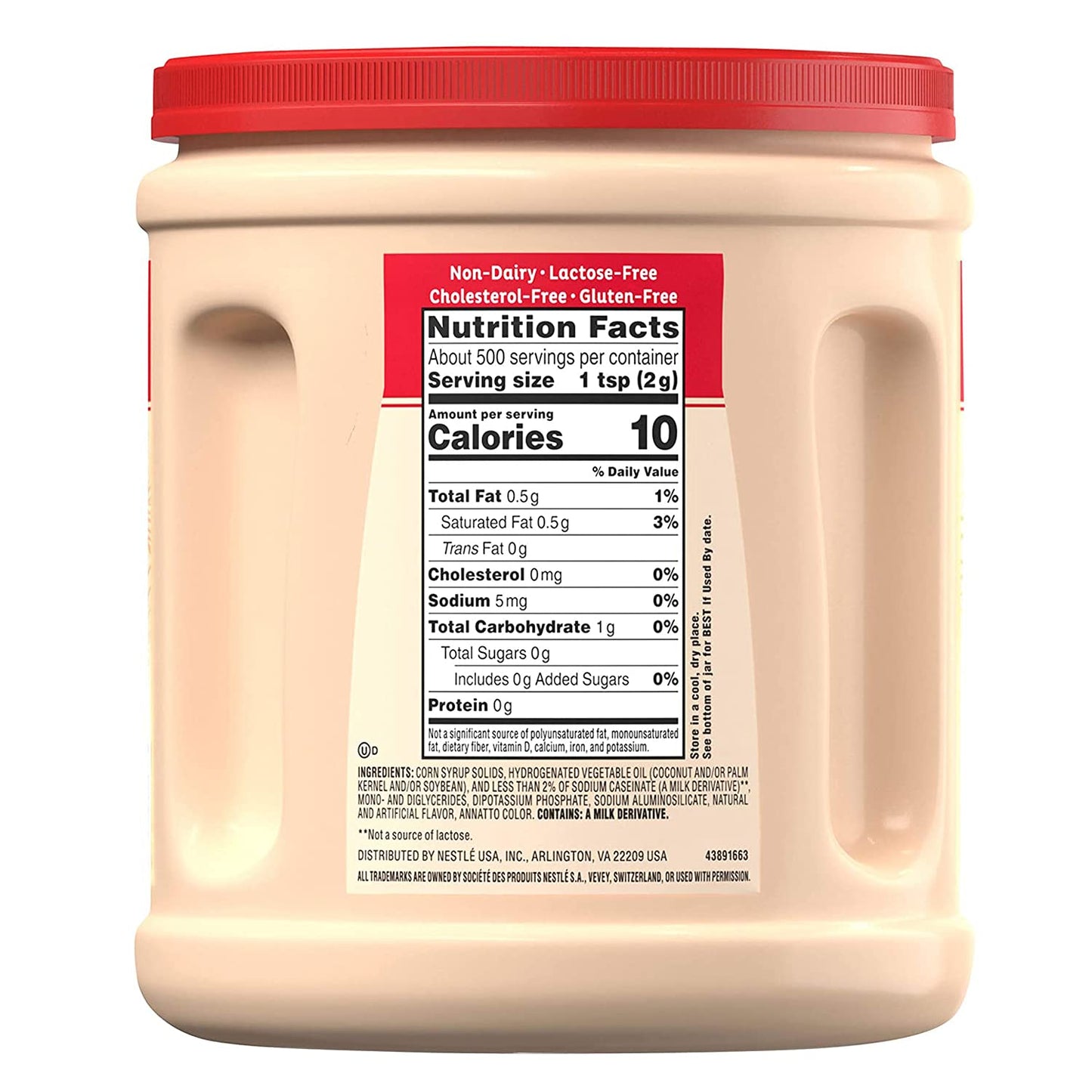 Coffee-Mate Original Powder Creamer - 35.3 Oz. Can, 6 Cans Per Case