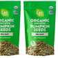 (2 Bags) Sprouted Organic Pumpkin Seeds With Sea Salt, 22 Ounce, 1.4 Lbs