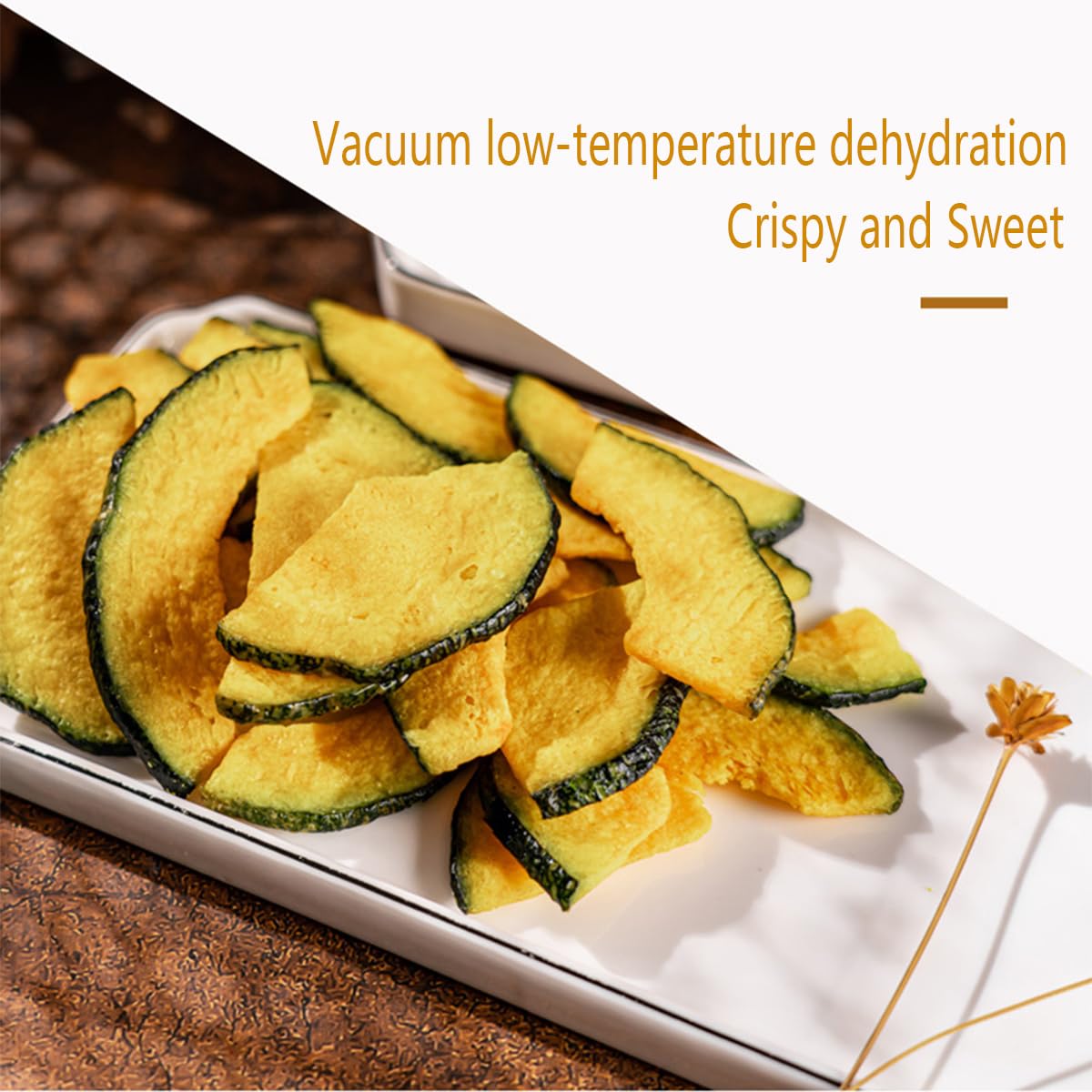 Pumpkin Crunchy 8.46Oz Dried Pumpkin Bagged Crispy Fruits And Vegetables Leisure Snacks Dried Vegetables Ready To Eat Original F