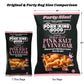 Pork King Good Pork Rinds - Himalayan Pink Salt & Vinegar, 7 OZ Family Size, Keto-Friendly Chicharrones