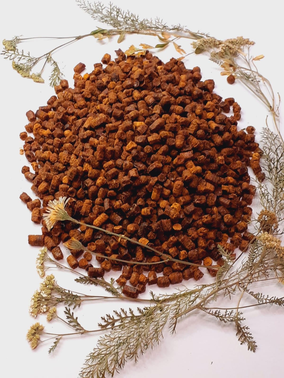 Fresh Organic Bee Bread, Naturally Fermented Pollen, Perga, 250g., 2021 Harvest