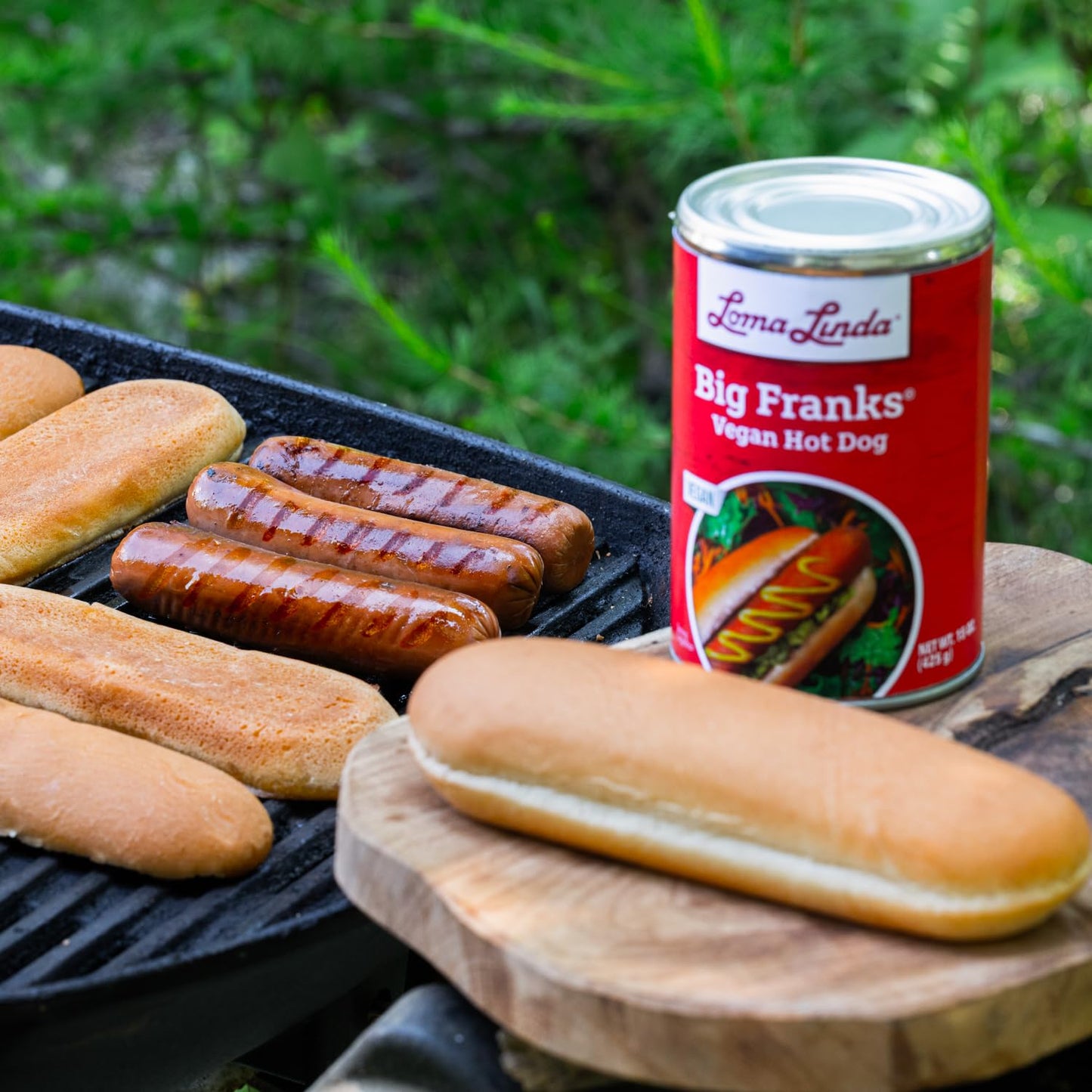Loma Linda Big Franks Variety Pack - 15 Oz Cans (Pack Of 12) - Plant-Based, Protein-Packed Vegan Franks - Delicious Meatless Alternative For Grilling, Cooking, And More!