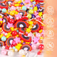 Rainbow Sprinkles For Cake Decorating, Pink Yellow Green Sprinkles Mix, Edible Sprinkles For Cupcake Toppers Ice Cream Cookie Ba