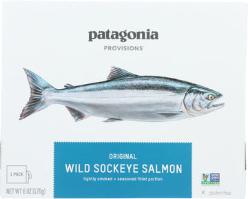 Patagonia - Salmon Wild Sockeye Orgnl - Case Of 6-6 Oz(D0102H7Isaw.)