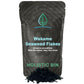 Holistic Bin Dried Wakame Sea Flakes | Organic Dry Sea for Miso Soup  Ramen  Sea Salad  and More | Wild Harvested Atlantic Wakame Flakes | Sun Dried  Non GMO