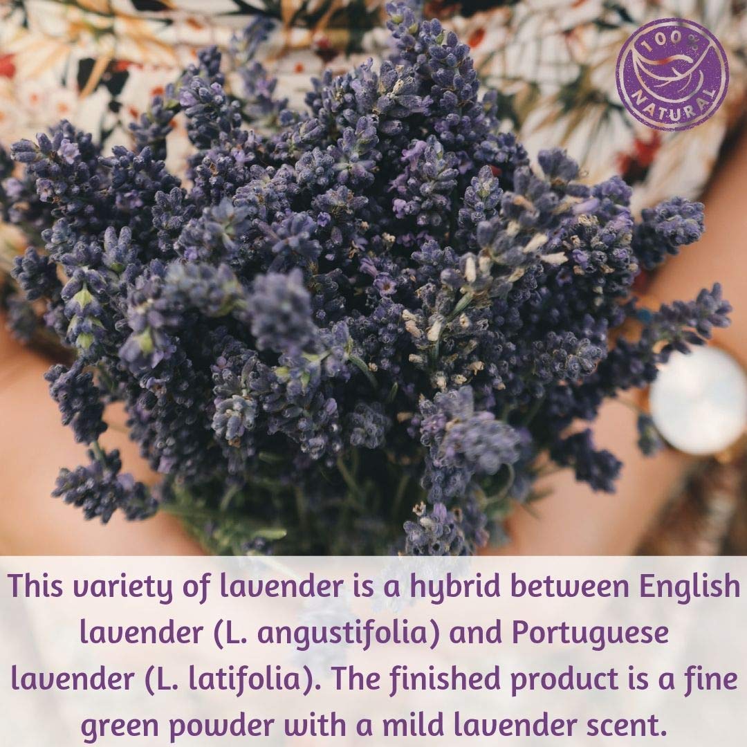 Monterey Bay Herb Co. Lavender Flower Powder | Used For Flavor In Baked Goods & Teas | 1/4 Lb