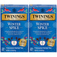 Twinings Winter Spice Herbal Tea - Caffeine-Free, 20 Count (Pack of 2), Brown, Model TS0417-A700ML-M1502