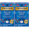 Twinings Winter Spice Herbal Tea - Caffeine-Free, 20 Count (Pack of 2), Brown, Model TS0417-A700ML-M1502