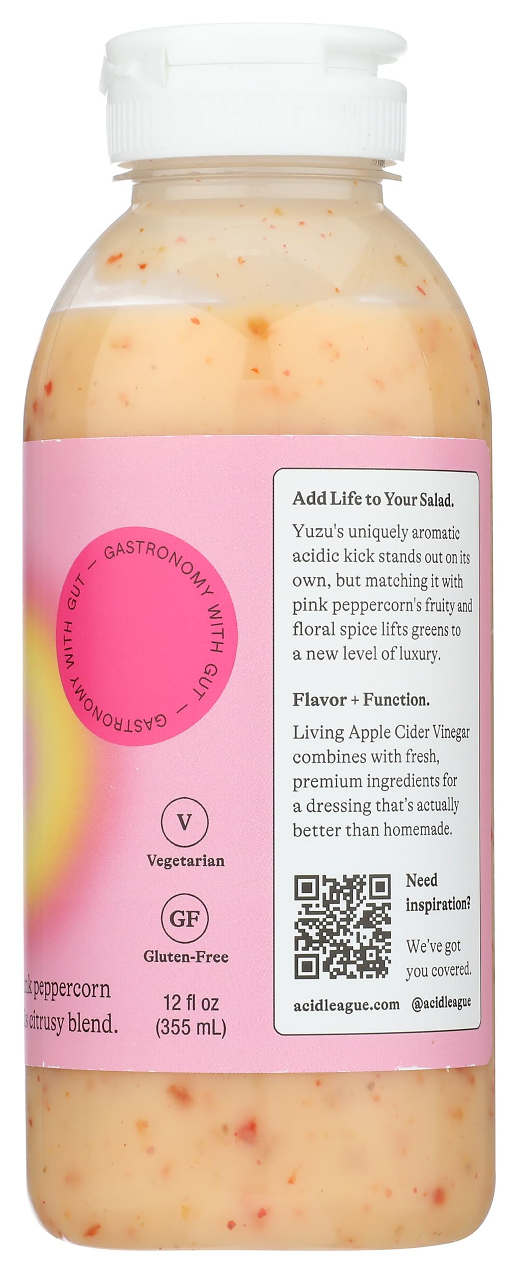 Acid League Honey Yuzu Dressing, 12 Fz