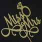 Miss To Mrs Cake Topper, Glitter Wedding Engagement Bridal Shower Bachelorette Party Decorations Supplies, Gold