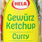 Delicious German Hela Curry Gewurz Delicate Ketchup - Mild (800 Ml) | Perfect With Meat, Sausages, Fish, Fries, Pasta And Rice