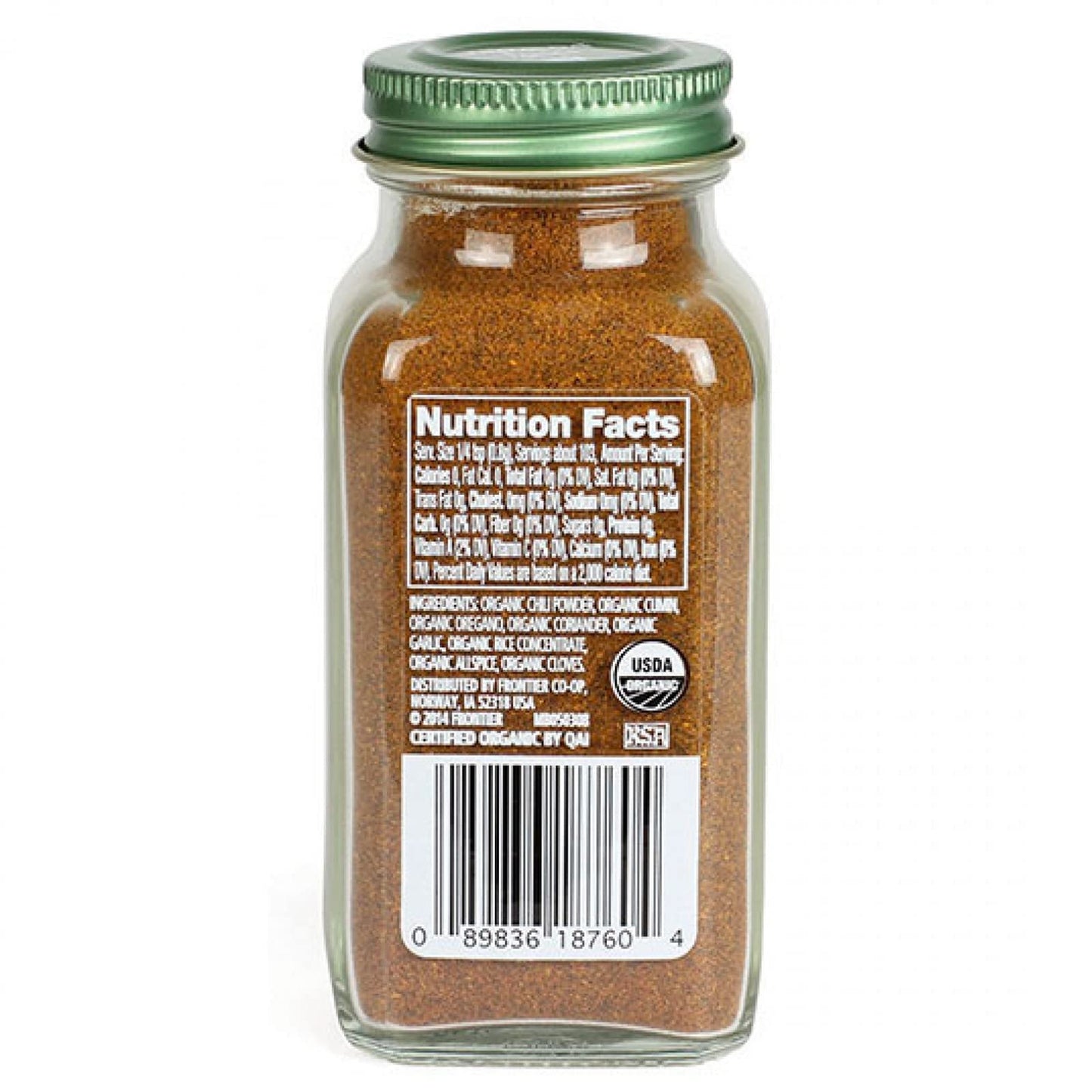 Simply Organic Chili Powder, Certified Organic | 2.89 Oz