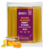 Judees Orange Blossom Honey Sticks - 50 Count - On-The-Go Snacks - Delicious And 100% Gluten-Free - Great For Tea, Coffee, And D