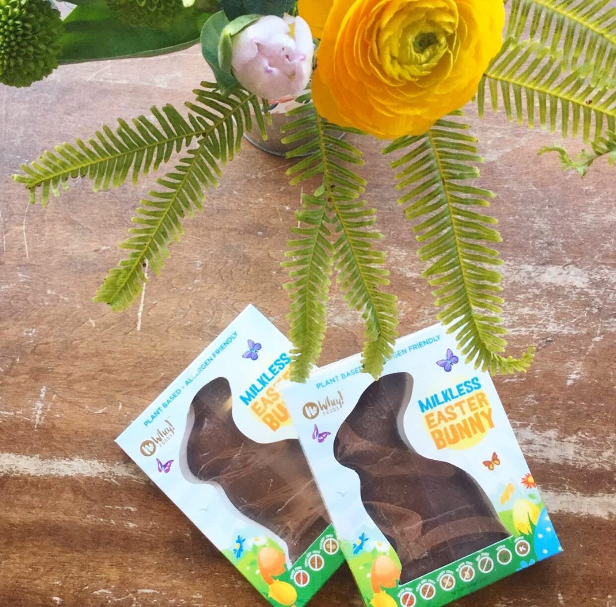 Vegan, Gluten Free Jake The Milkless Chocolate Easter Bunny | Allergy Friendly | Dairy Free, Nut Free, Peanut Free, Soy Free, Sesame Free