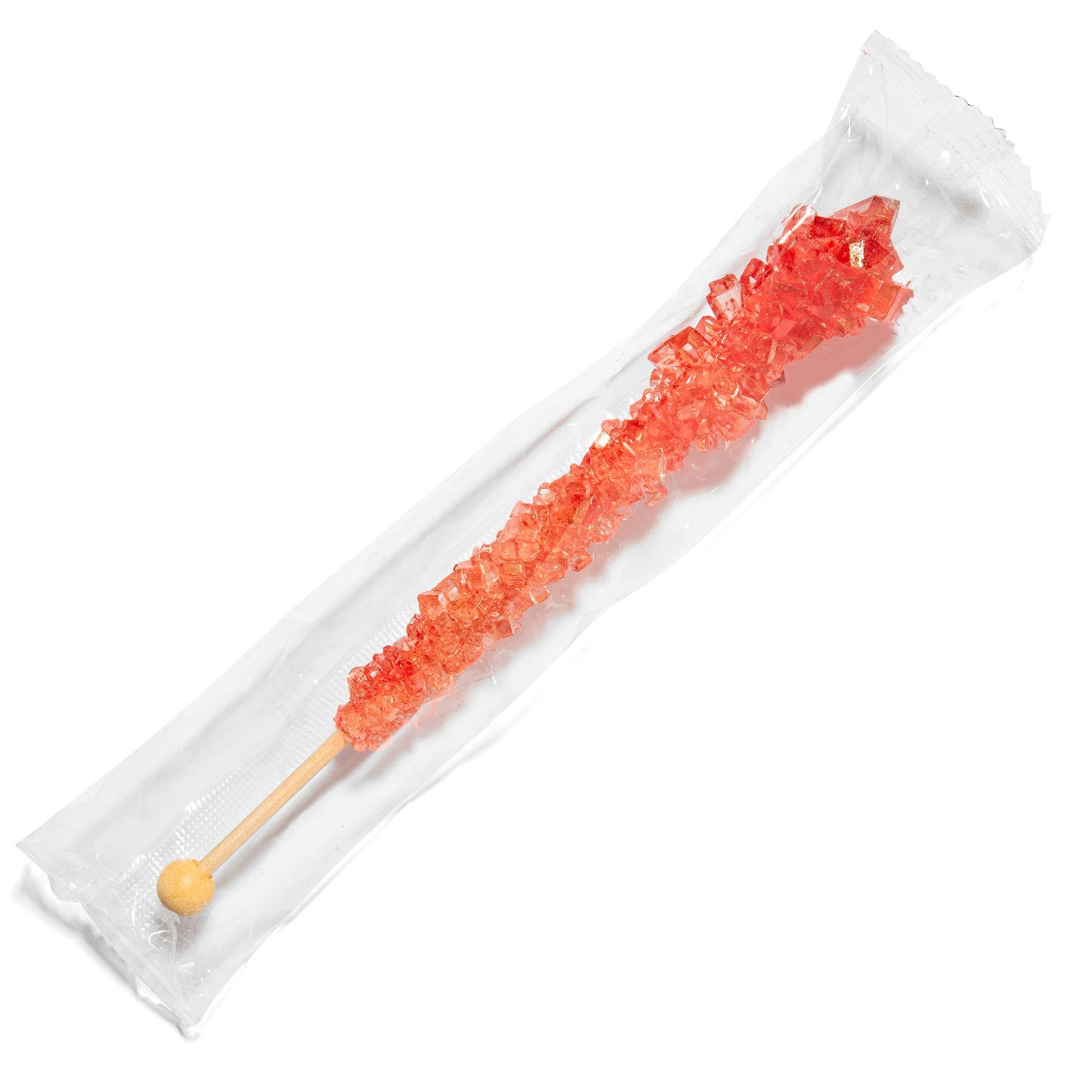 Valentine'S Day Rock Candy Crystal Sticks - 10 Indiv. Wrapped - Red & Pink
