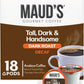 Maud's Decaf Dark Roast Coffee Pods, 18 ct, Decaffeinated Coffee in Recyclable Single Serve Pods - 100% Arabica Coffee, Compatib