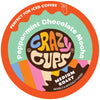 Crazy Cups Flavored Coffee for Keurig K-Cup Machines, Peppermint Chocolate Mocha, Hot or Iced Drinks, 22 Single Serve, Recyclabl