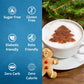 Syruvia Sugar-Free Gingerbread Coffee Syrup - 25.4 fl oz Premium Coffee Flavoring Syrup - 0 Calorie- Kosher Coffee Syrups, Glute