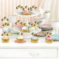 24 Pcs Bumble Bee Cupcake Toppers Little Figurine Bee Cupcake Picks Oh Babee Cake Decorations For Bee Theme Baby Shower Kids Boy