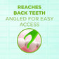 Gum Angled Flossers, Fresh Mint, 75 Count