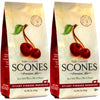 English Scone Mix, Tart Cherries By Sticky Fingers Bakeries – Easy To Make English Scones Fresh Baked, Makes 12 Scones (2Pk)