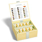 Tea Forte Tea Chests with 40 Handcrafted Pyramid Infusers - Tea Tasting Assortment, 40 Count, Model 3910120