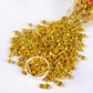 Gold Sprinkles For Cake Decorating, Metallic Sprinkles For Baking Cupcake Toppers Cookie Decorations, Gold Pearls Rods Sugar For