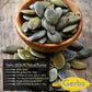 Gerbs Raw Pumpkin Seed Kernels 1 Lb | Top 14 Allergy Free Food | Protein Rich Super Snack Food | Use In Salads, Yogurt, Baking, Oatmeal, Trail Mix | Grown In Canada, Packaged In Usa | Vegan, Kosher