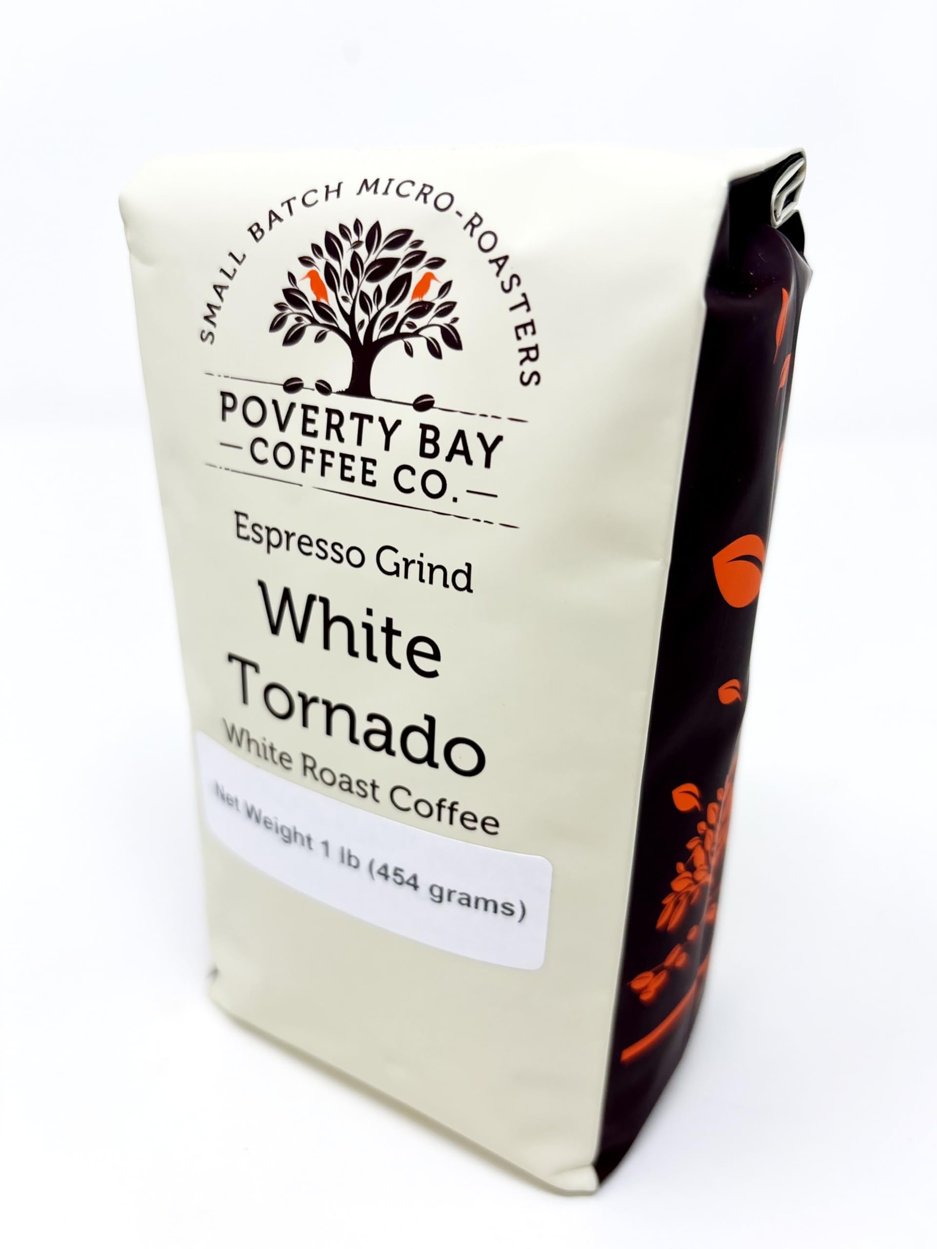 Poverty Bay Coffee Co. White Coffee - Ground White Coffee Beans, Special Grind, 2lb Bag