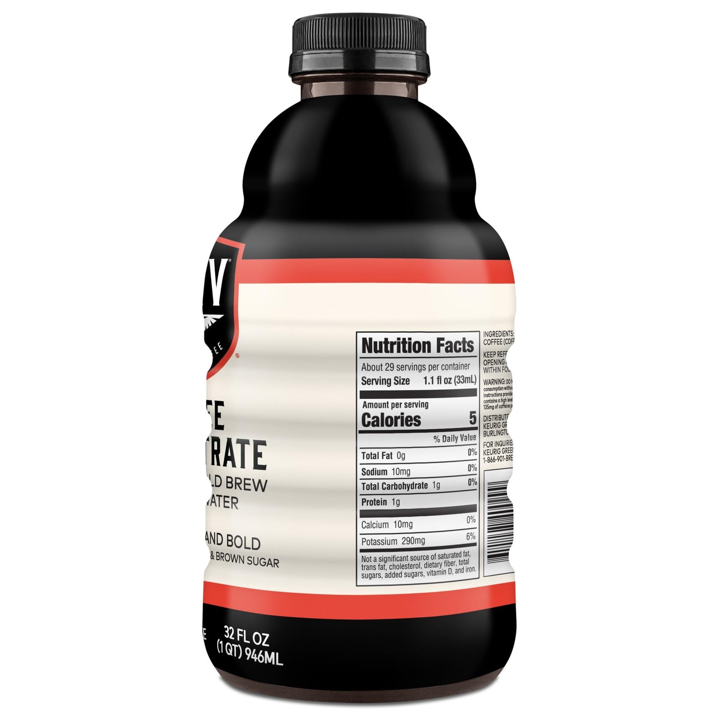 REVV 32oz Coffee Concentrate  6 count (1 pack of 6)