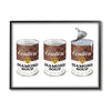 Stupell Industries Couture Diamond Paint Trio Condensed Soup Can