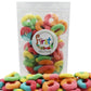 Firstchoicecandy Gummy Rings (Neon, 5 Pound (Pack Of 1))