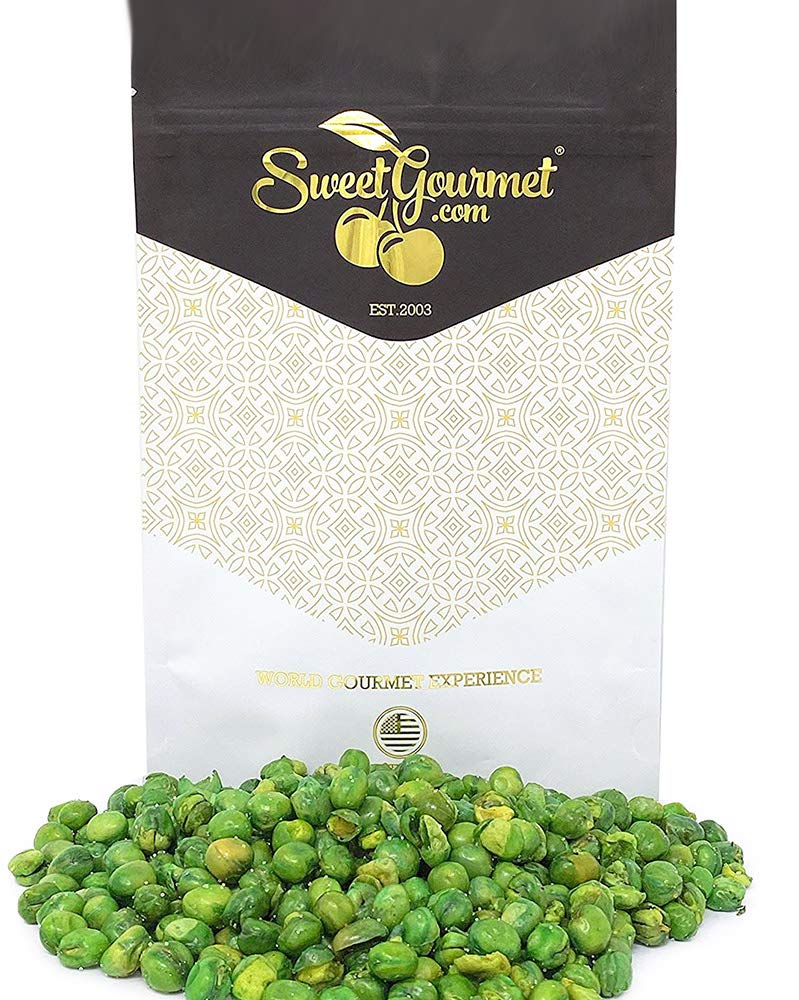 SweetGourmet Roasted & Salted Green Peas, Healthy Snacks, 32 Ounce (Pack of 1)