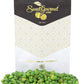 SweetGourmet Green Peas Gluten-Free Healthy Snack, 1-Pound Resealable Bag, Air-Fried Crunchy and Lightly Sea Salted