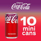 Cherry Coke Mini-can, 10 pack